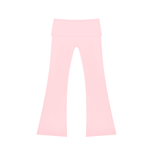 HYL Pink Halter Flare Set