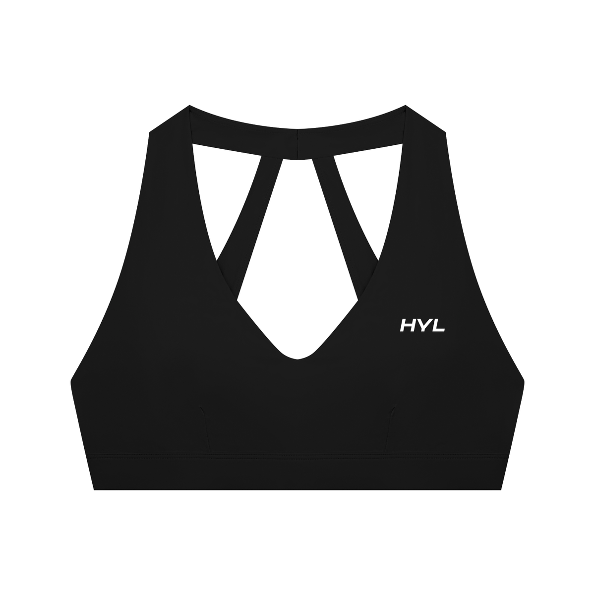 HYL Black Halter Flare Set