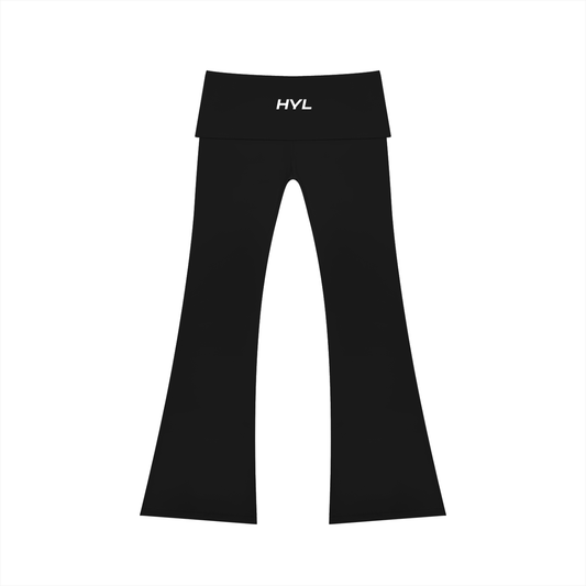 HYL Black Halter Flare Set