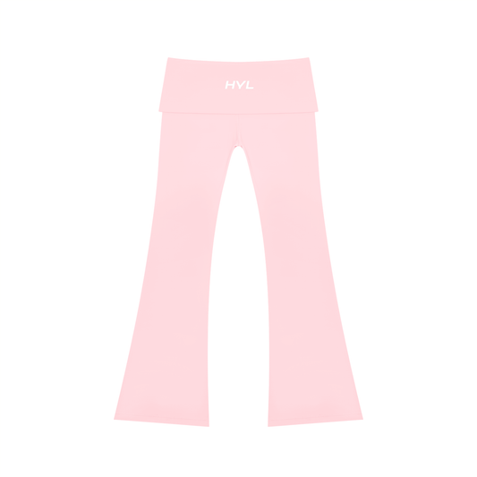 HYL Pink Halter Flare Set